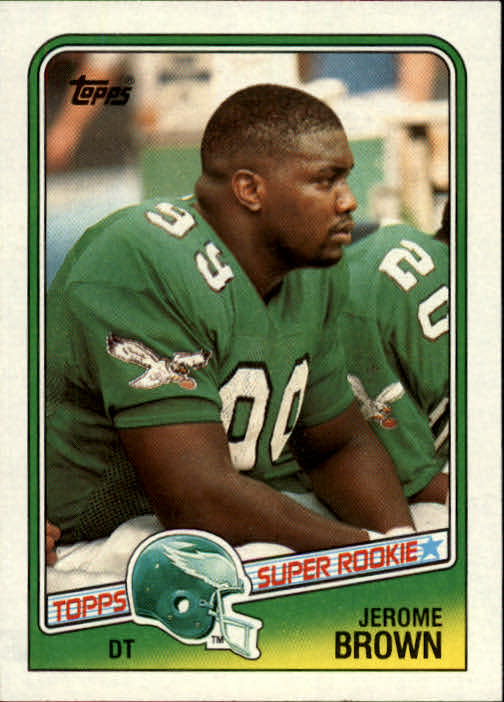 1988 Topps #247 Jerome Brown SR RC