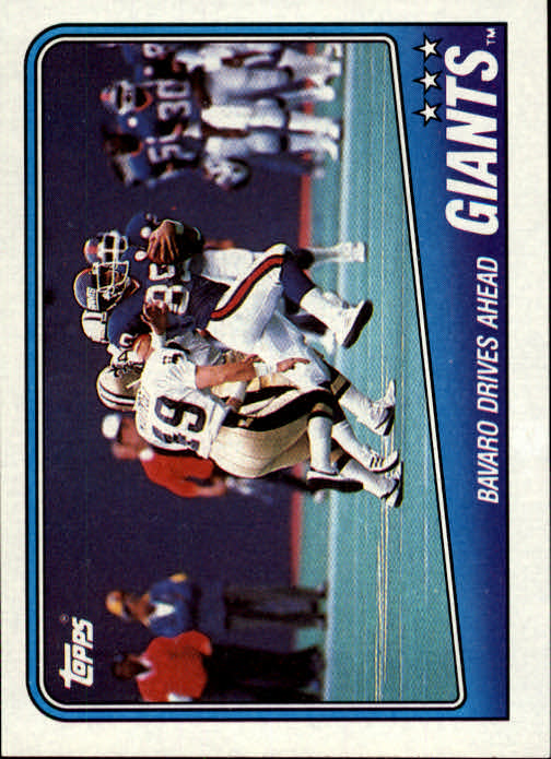 1988 Topps #271 Giants TL/(Mark Bavaro Drives Ahead)