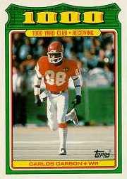1988 Topps Football "1000 Yard Club" Insert Cards - Picture 10 of 55