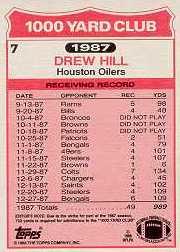1988 Topps Football "1000 Yard Club" Insert Cards - Picture 13 of 55