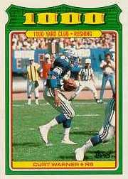 1988 Topps Football "1000 Yard Club" Insert Cards - Picture 14 of 55