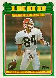 1988 Topps Football "1000 Yard Club" Insert Cards - Picture 38 of 55