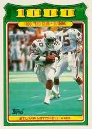 1988 Topps Football "1000 Yard Club" Insert Cards - Picture 44 of 55