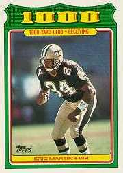 1988 Topps Football "1000 Yard Club" Insert Cards - Picture 46 of 55