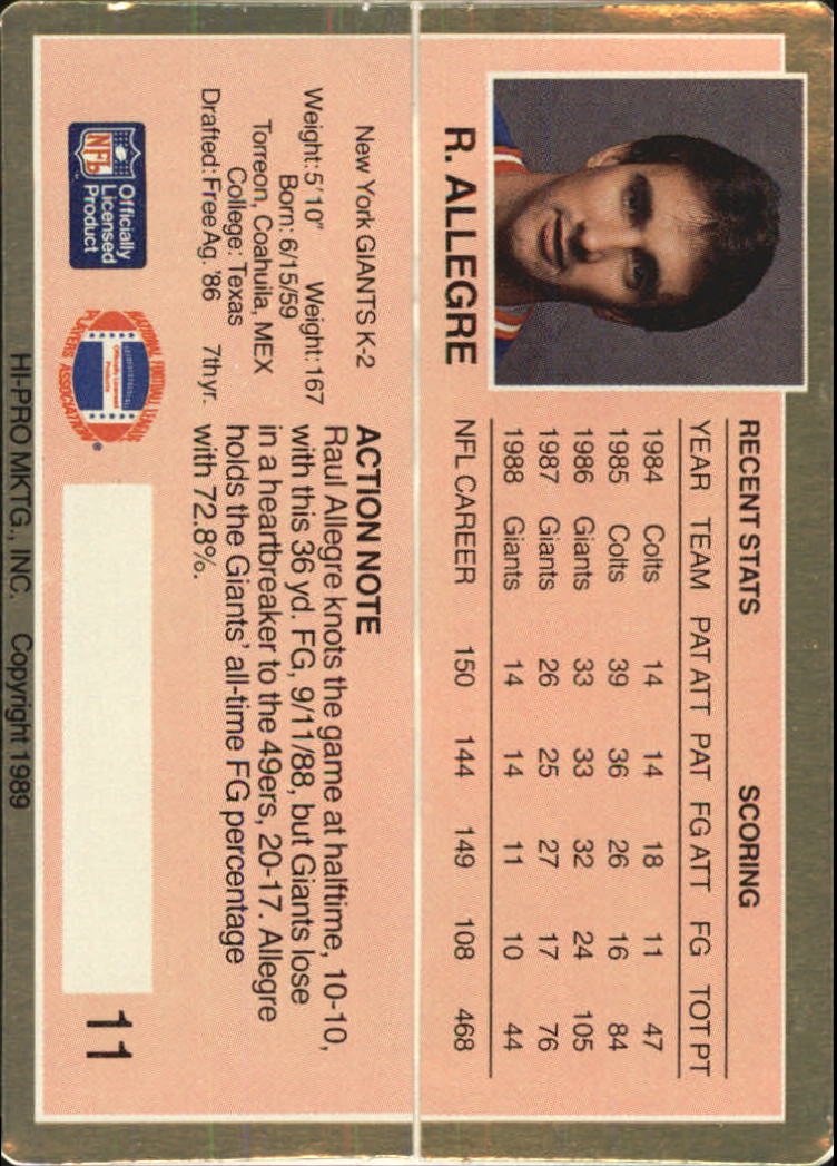 1989 Action Packed Test Football "Main Set" Cards - Picture 23 of 61