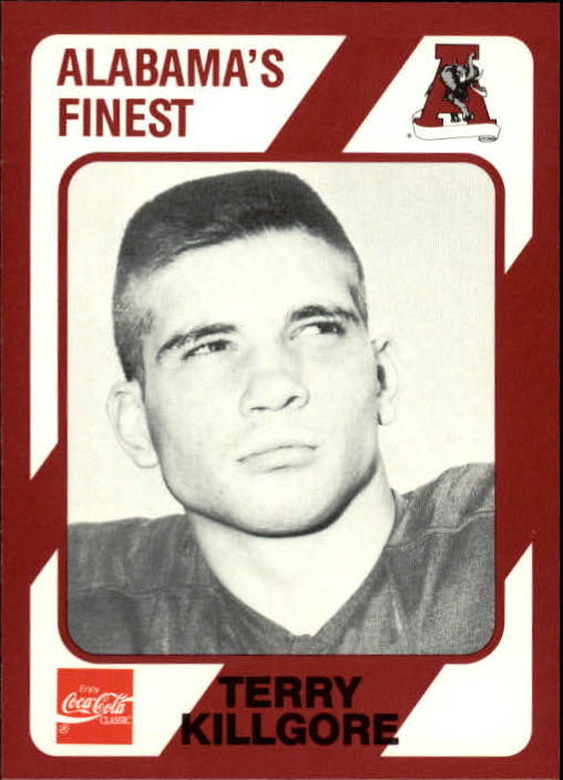 1989 Alabama Coke 580 Collegiate Collection Football "Main Set" Cards #400-#580 - Picture 206 of 363