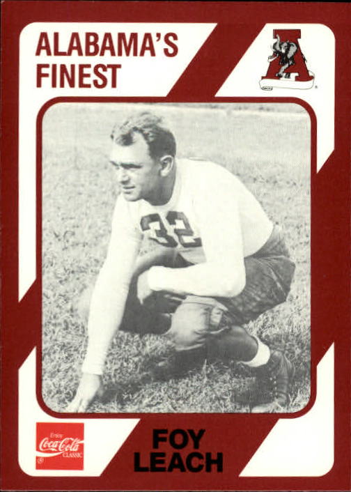 1989 Alabama Coke 580 Collegiate Collection Football "Main Set" Cards #400-#580 - Picture 214 of 363