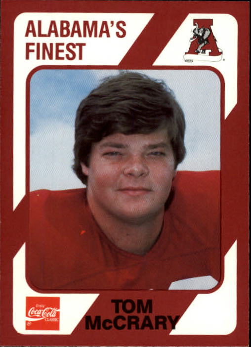 1989 Alabama Coke 580 Collegiate Collection Football "Main Set" Cards #400-#580 - Picture 228 of 363