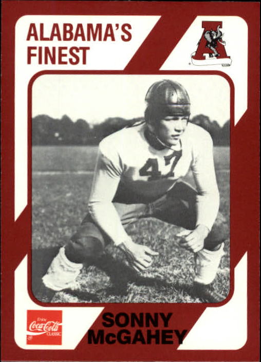1989 Alabama Coke 580 Collegiate Collection Football "Main Set" Cards #400-#580 - Picture 230 of 363