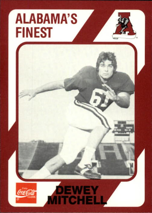 1989 Alabama Coke 580 Collegiate Collection Football "Main Set" Cards #400-#580 - Picture 244 of 363