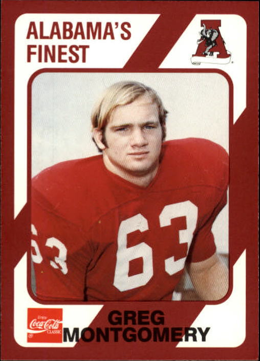 1989 Alabama Coke 580 Collegiate Collection Football "Main Set" Cards #400-#580 - Picture 248 of 363