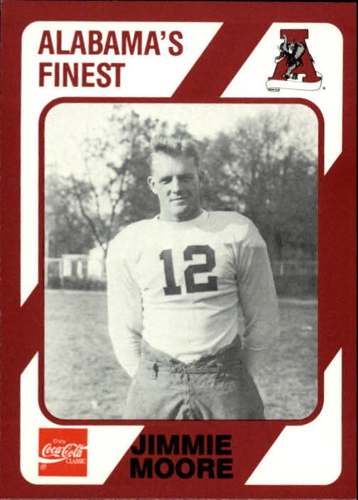 1989 Alabama Coke 580 Collegiate Collection Football "Main Set" Cards #400-#580 - Picture 250 of 363
