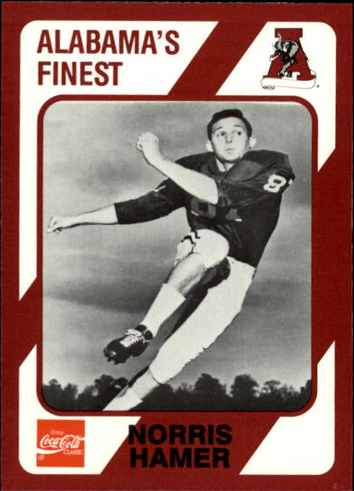 1989 Alabama Coke 580 Collegiate Collection Football "Main Set" Cards #400-#580 - Picture 256 of 363