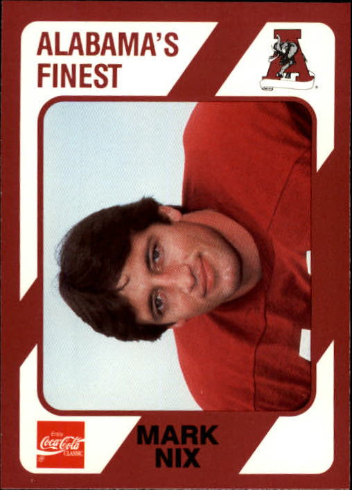 1989 Alabama Coke 580 Collegiate Collection Football "Main Set" Cards #400-#580 - Picture 266 of 363