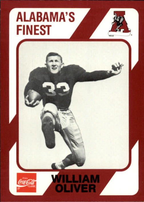 1989 Alabama Coke 580 Collegiate Collection Football "Main Set" Cards #400-#580 - Picture 272 of 363
