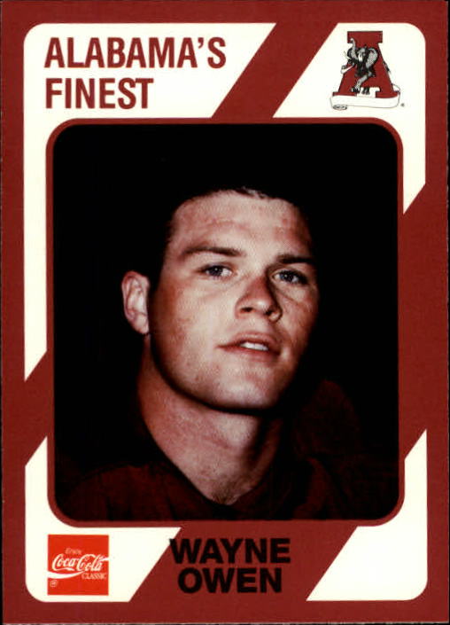 1989 Alabama Coke 580 Collegiate Collection Football "Main Set" Cards #400-#580 - Picture 276 of 363