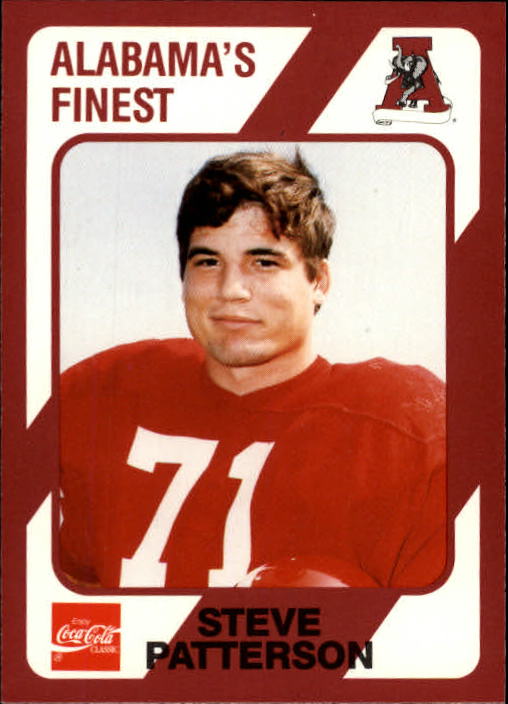 1989 Alabama Coke 580 Collegiate Collection Football "Main Set" Cards #400-#580 - Picture 278 of 363