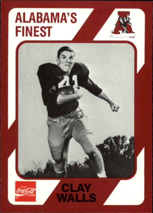 1989 Alabama Coke 580 Collegiate Collection Football "Main Set" Cards #400-#580 - Picture 288 of 363