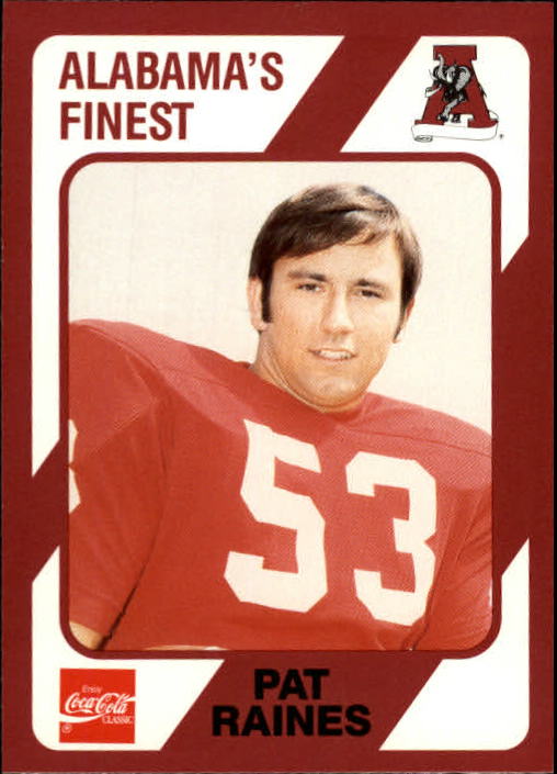 1989 Alabama Coke 580 Collegiate Collection Football "Main Set" Cards #400-#580 - Picture 298 of 363