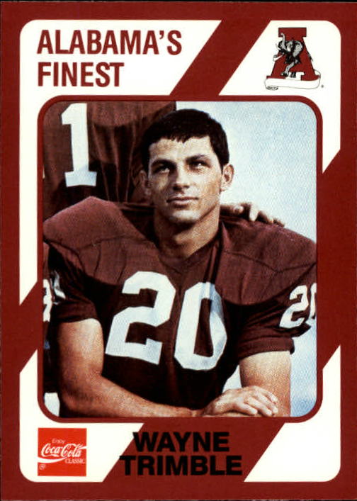 1989 Alabama Coke 580 Collegiate Collection Football "Main Set" Cards #400-#580 - Picture 302 of 363