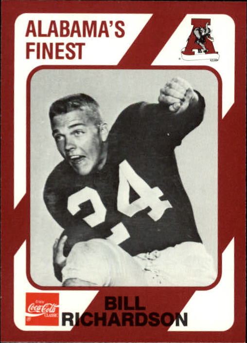 1989 Alabama Coke 580 Collegiate Collection Football "Main Set" Cards #400-#580 - Picture 306 of 363