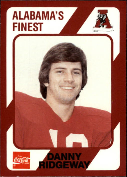1989 Alabama Coke 580 Collegiate Collection Football "Main Set" Cards #400-#580 - Picture 310 of 363