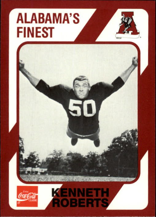 1989 Alabama Coke 580 Collegiate Collection Football "Main Set" Cards #400-#580 - Picture 314 of 363