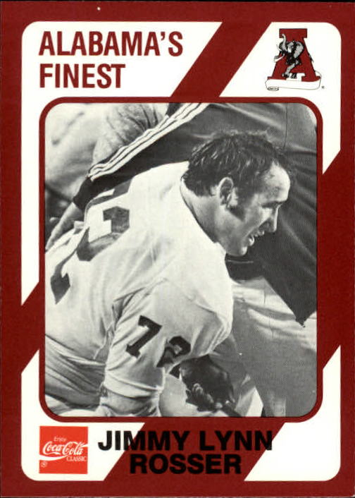 1989 Alabama Coke 580 Collegiate Collection Football "Main Set" Cards #400-#580 - Picture 322 of 363