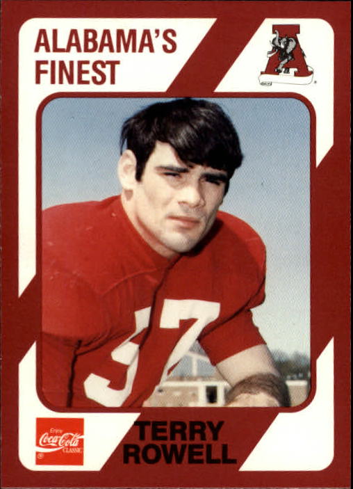 1989 Alabama Coke 580 Collegiate Collection Football "Main Set" Cards #400-#580 - Picture 324 of 363