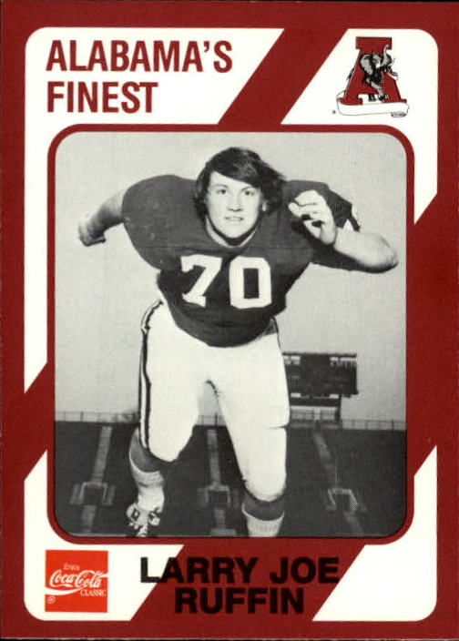 1989 Alabama Coke 580 Collegiate Collection Football "Main Set" Cards #400-#580 - Picture 326 of 363