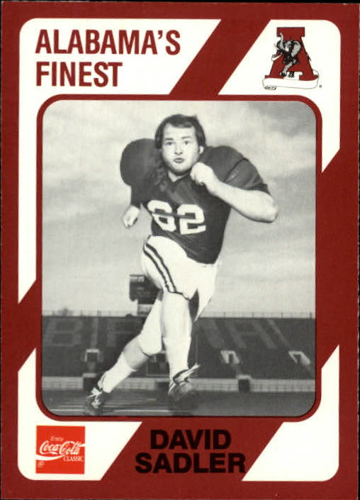 1989 Alabama Coke 580 Collegiate Collection Football "Main Set" Cards #400-#580 - Picture 332 of 363