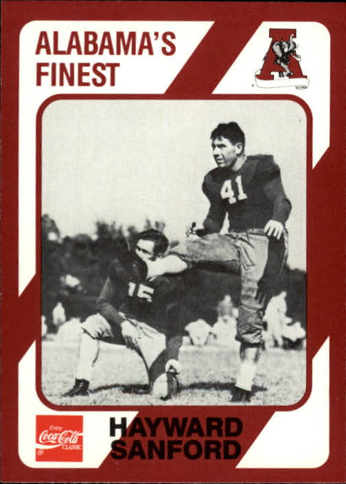 1989 Alabama Coke 580 Collegiate Collection Football "Main Set" Cards #400-#580 - Picture 336 of 363