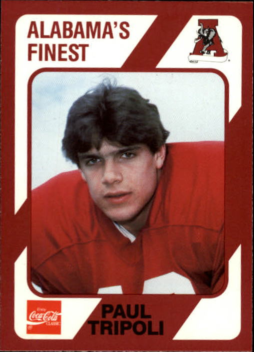 1989 Alabama Coke 580 Collegiate Collection Football "Main Set" Cards #400-#580 - Picture 338 of 363