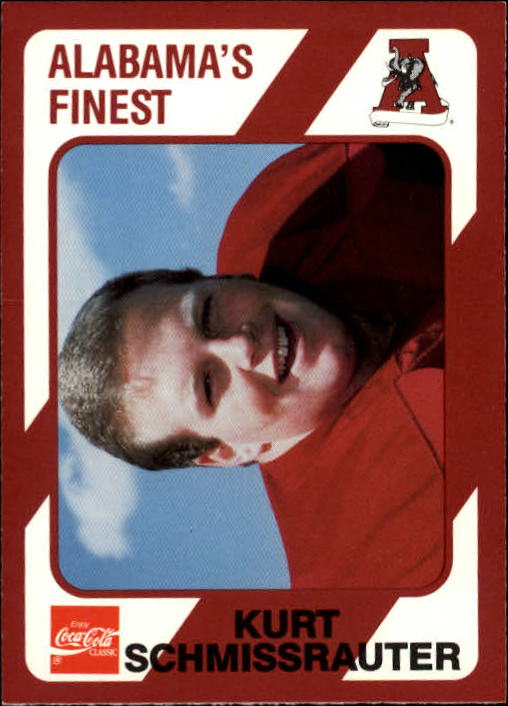 1989 Alabama Coke 580 Collegiate Collection Football "Main Set" Cards #400-#580 - Picture 342 of 363