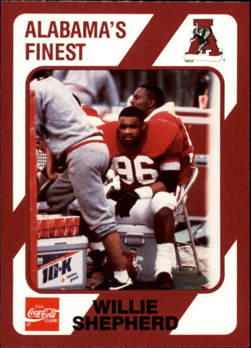 1989 Alabama Coke 580 Collegiate Collection Football "Main Set" Cards #400-#580 - Picture 350 of 363