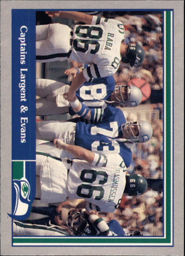 1989 Pacific Steve Largent Football "Main Set" Base Cards