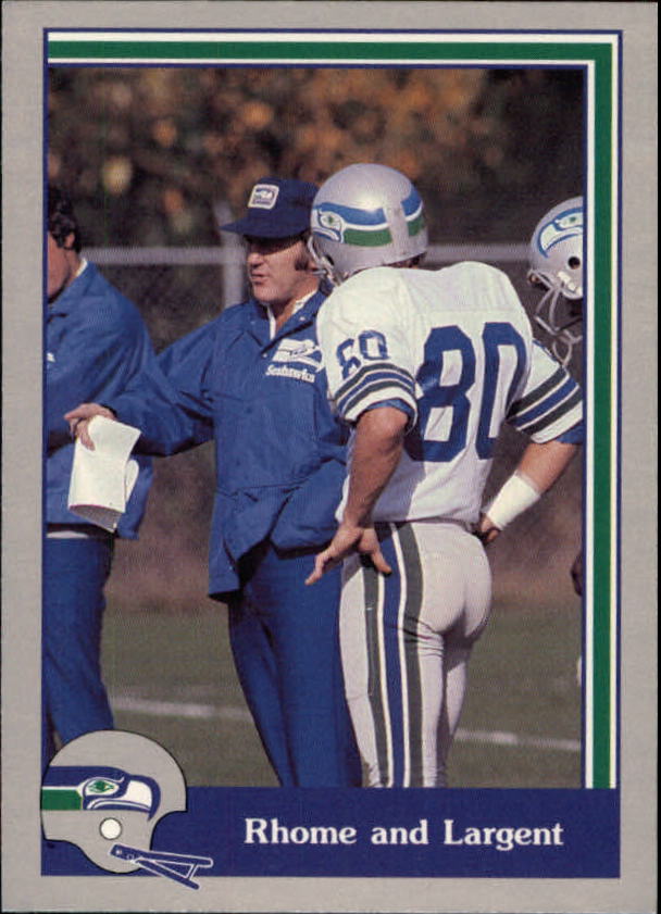 1989 Pacific Steve Largent Football "Main Set" Base Cards