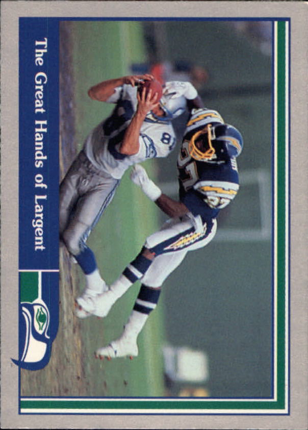 1989 Pacific Steve Largent Football "Main Set" Base Cards