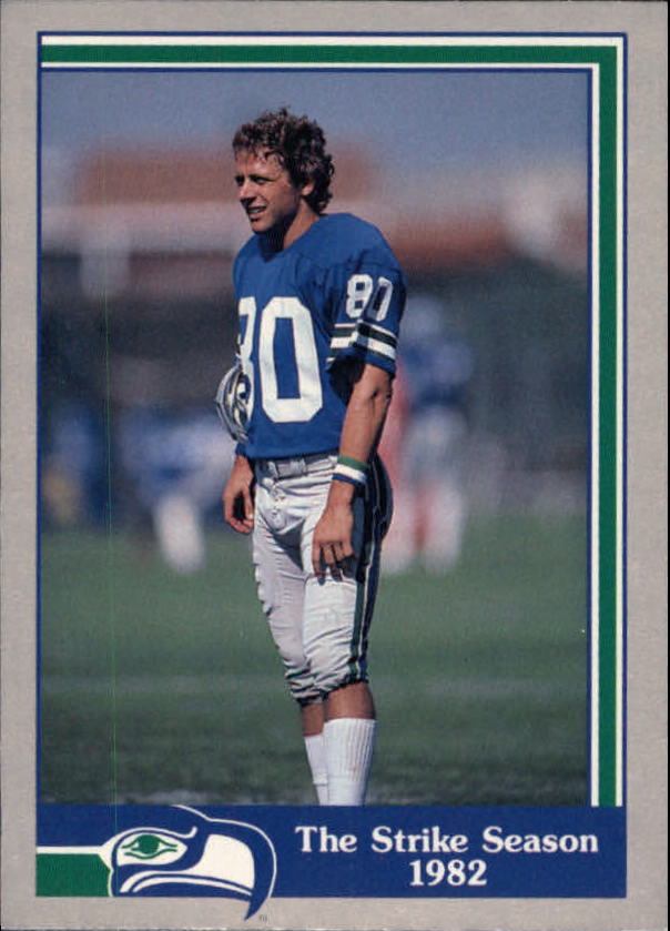 1989 Pacific Steve Largent Football "Main Set" Base Cards