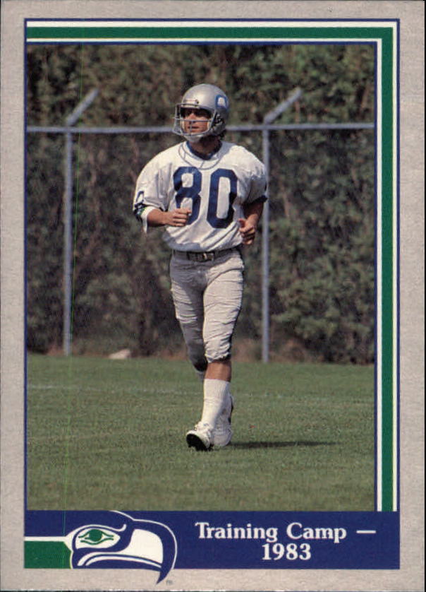 1989 Pacific Steve Largent Football "Main Set" Base Cards