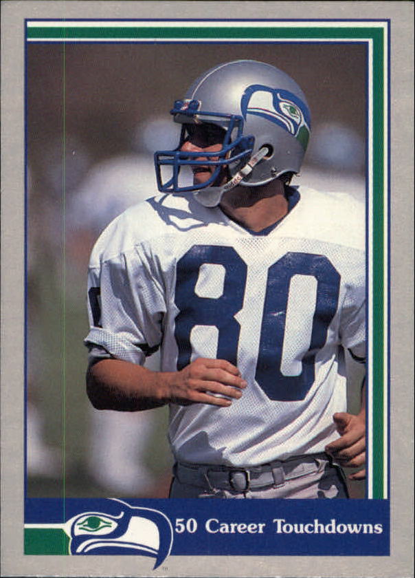 1989 Pacific Steve Largent #29 50 Career TD's