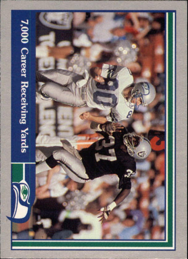 1989 Pacific Steve Largent Football "Main Set" Base Cards