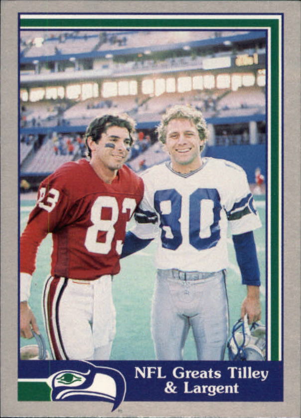 1989 Pacific Steve Largent Football "Main Set" Base Cards