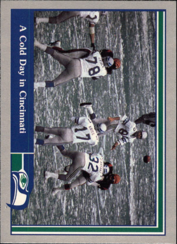 1989 Pacific Steve Largent Football "Main Set" Base Cards