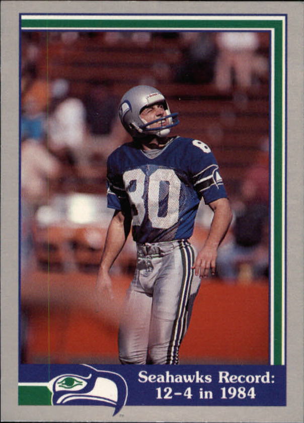 1989 Pacific Steve Largent Football "Main Set" Base Cards