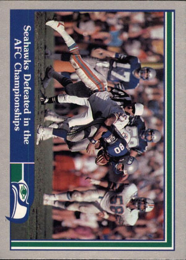 1989 Pacific Steve Largent #35 Defeated in AFC