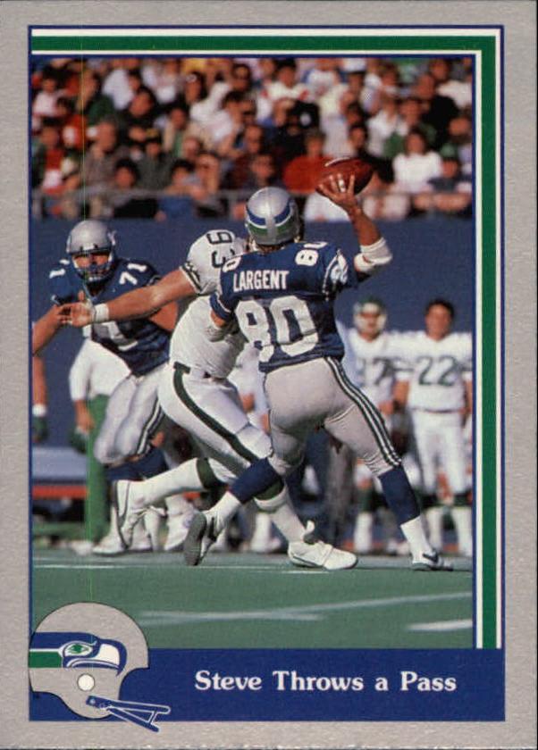 1989 Pacific Steve Largent Football "Main Set" Base Cards