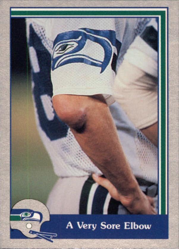 1989 Pacific Steve Largent Football "Main Set" Base Cards