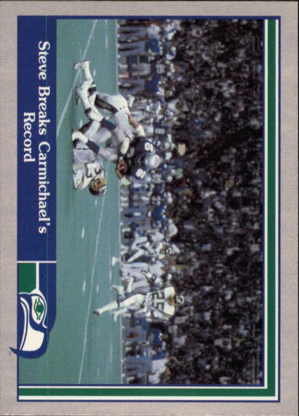 1989 Pacific Steve Largent Football "Main Set" Base Cards