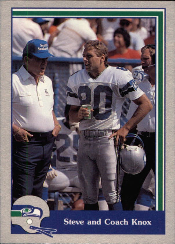 1989 Pacific Steve Largent Football "Main Set" Base Cards